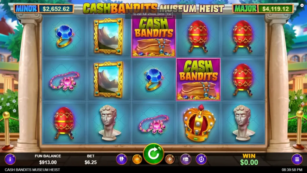 Cash Bandits Museum Heist Screenshot 1